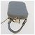 Borsa a tracolla in pelle di agnello grigia con catena Christian Dior Cannage Auth BAZ467 - vista 6