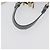 Borsa a tracolla in pelle di agnello grigia con catena Christian Dior Cannage Auth BAZ467 - vista 7