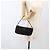 Bolso Accesorio Prada Nylon Negro Plata Auth bs34268 - vista 22