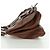Borsa a mano in pelle marrone e argento Christian Dior Gaucho Saddle Auth BAZ225SAV - vista 3