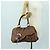 Borsa a mano in pelle marrone e argento Christian Dior Gaucho Saddle Auth BAZ225SAV - vista 31