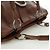 Borsa a mano in pelle marrone e argento Christian Dior Gaucho Saddle Auth BAZ225SAV - vista 6
