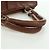 Borsa a mano in pelle marrone e argento Christian Dior Gaucho Saddle Auth BAZ225SAV - vista 7