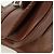 Borsa a mano in pelle marrone e argento Christian Dior Gaucho Saddle Auth BAZ225SAV - vista 9
