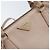 Saffiano PRADA Galleria Sac à main en cuir Safiano 2 en 1 Rose Or Auth YKZ312 Doré - vue 19