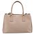 Saffiano PRADA Galleria Sac à main en cuir Safiano 2 en 1 Rose Or Auth YKZ312 Doré - vue 2