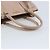 Saffiano PRADA Galleria Sac à main en cuir Safiano 2 en 1 Rose Or Auth YKZ312 Doré - vue 7