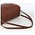 Borsa a Spalla Christian Dior in Pelle Marrone Oro Auth 174305A D'oro - vista 7