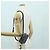 Borsa a vita in tela Trotter Christian Dior blu navy e oro Auth BSZ700M D'oro - vista 23