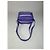 Sac en polyester monogramme multiway Courreges vintage violet neuf avec étiquette - vue 10