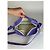 Sac en polyester monogramme multiway Courreges vintage violet neuf avec étiquette - vue 3