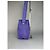 Sac en polyester monogramme multiway Courreges vintage violet neuf avec étiquette - vue 8