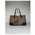 Vintage Gucci Monogram Handtasche Beige Braun - Ansicht 15