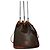 Céline Vintage Celine Triomphe Monogramm SEAU Ledertasche Braun