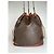 Céline Vintage Celine Triomphe Monogramm SEAU Ledertasche Braun - Ansicht 5