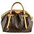 Borsa Louis Vuitton Monogram Tivoli GM Marrone Monogramma - vista 3