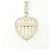 Portachiavi Chanel ABG045 Bianco D'oro - vista 3