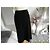 Falda envolvente Sonia Rykiel negra de lana Negro - vista 5