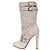 Grau Wildleder Python Stiefel Christian Louboutin NWOB Größe 40 Gebraucht