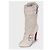 Grau Wildleder Python Stiefel Christian Louboutin NWOB Größe 40 Gebraucht - Ansicht 3