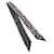 Timeless Sciarpa in seta multicolore nera Chanel Nero