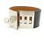 Bracciale Charm Kelly Dog di Hermès Nero Argento - vista 4