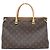 Bolso Pallas Monogram Louis Vuitton Castaño - vista 2