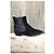 Botines Ba&Sh de ante negro - vista 9