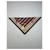 Vintage Fendi Gestreifte Schal Schwarz Rosa Weiß Gold Mehrfarben  - Ansicht 7
