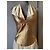 Thierry Mugler Abito da sera dorato e beige D'oro - vista 3