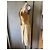 Thierry Mugler Abito da sera dorato e beige D'oro - vista 4