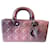 Christian Dior Medium Lady D-Joy Rosa Ombre