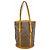 Borsa Tote Bucket GM Monogram Louis Vuitton Marrone