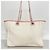 Chanel Deauville Raffia Kettentasche Pink Weiß - Ansicht 11