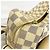 Bolsa de Ombro Naviglio Damier Azur Louis Vuitton Branco - vista 7