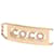 Chanel Coco Mark Kettengürtel Pink Golden  - Ansicht 2