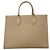 Borsa tote OnTheGo MM in Monogram Empreinte Louis Vuitton Beige - vista 11