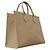 Borsa tote OnTheGo MM in Monogram Empreinte Louis Vuitton Beige - vista 2