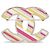 Chanel Coco Mark Brosche Silber Pink Gelb - Ansicht 2