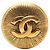 Timeless Spilla placcata in oro Chanel Coco Mark D'oro
