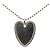 Collana a forma di cuore Gucci in argento 925