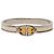 Bracciale Hermès Mini Click Chaine d'Ancre PM Argento D'oro Crudo