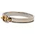 Bracciale Hermès Mini Click Chaine d'Ancre PM Argento D'oro Crudo - vista 2