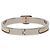 Bracciale Hermès Mini Click Chaine d'Ancre PM Argento D'oro Crudo - vista 3