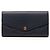 Sarah Portafoglio lungo Louis Vuitton Monogram Empreinte in Marine Rouge e Blu Navy Rosso