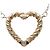 Collar en forma de corazón Twist de Tiffany & Co. Plata Dorado - vista 3