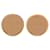 Orecchini a clip con logo Chanel Beige D'oro  - vista 1