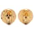 Orecchini a clip con logo Chanel Beige D'oro  - vista 2