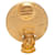 Orecchini a clip con logo Chanel Beige D'oro  - vista 3