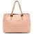 Fendi Pink Zucchino Canvas Tote